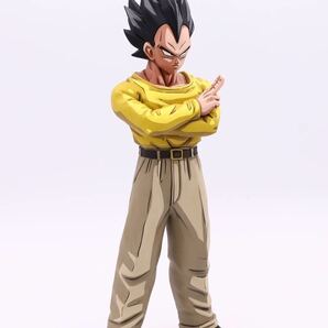 ドラゴンボール 私服ベジータ セルにボコられた後カラー 2次元塗装 リペイント フィギュア 2D 一番くじ の画像6