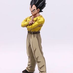 ドラゴンボール 私服ベジータ セルにボコられた後カラー 2次元塗装 リペイント フィギュア 2D 一番くじ の画像8