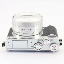 Nikon ミラーレス一眼 Nikon1 J5 ダブルレンズキット シルバー J5WLKSL_画像3