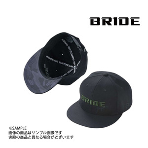 BRIDE ブリッド フラット キャップ ブラック 数量限定 HSCPM3 (766191010