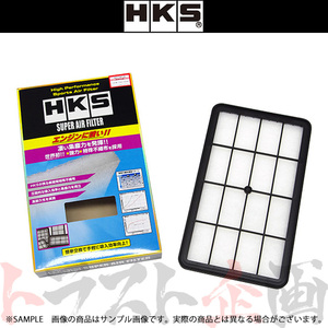 HKS スーパーエアフィルター トヨタ ハイエースレジアスエース (対応純正品番:17801-30060) 70017-AT126