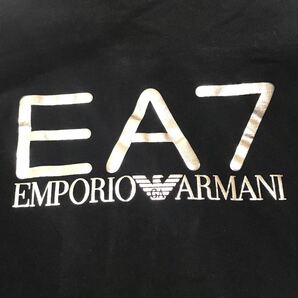 エンポリオアルマーニ【抜群の存在感】EMPORIO ARMANI EA7 トラックジャケット ブルゾン ジップアップ 黒 ブラック L〜XL メンズの画像6