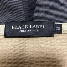 希少ワッフル生地！ ブラックレーベルクレストブリッジ ジップパーカー スウェット チェック フード ブルゾン BLACK LABEL CRESTBRIDGE_画像9