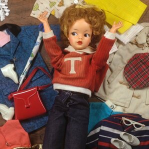 ∇花∇アメリカ【IDEAL/アイデアル】代表作 1962年～1970年代初頭 着せ替え人形(ファッションドール) タミーちゃん人形 H30cm 替え衣裳付の画像1