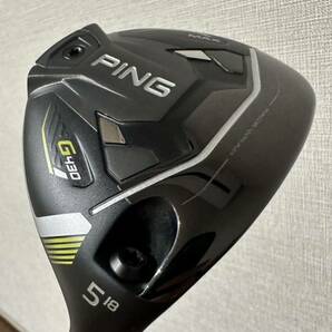 2回使用のみ G430 MAX フェアウェイウッド PING TOUR 2.0 CHROME 75S 5番 FW ピンの画像5