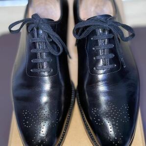 【貴重6.0G】Saint Crispin's サンクリスピン ホールカット ブラック ジョンロブ John LOBB ボノーラ Bonora エドワードグリーンの画像2