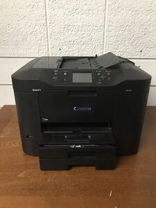 ★Canon キャノン 複合機 ビジネスプリンター インクジェットプリンター MAXIFY FAX ブラック MB2730 動作確認済み 初期化済み