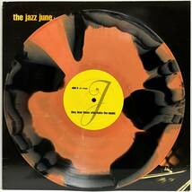 The Jazz June / They Love Those Who Make The Music (LP Grey/Orange Swirl Vinyl) ■Used■ Emo エモいレコード_画像4