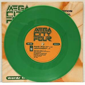 Mega City Four / Words That Say (7 inch Green Vinyl) ■Used■ Wiz Mega City 4 MC4 M.C.4 Doughboys Ipanema Serpicoの画像3