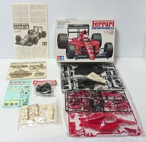 未組立 初販品 タミヤ 1/20 グランプリコレクションNO、24 フェラーリ F189 後期型 ドライバー人形付 20年以上前に購入 ワンオーナー品_画像6