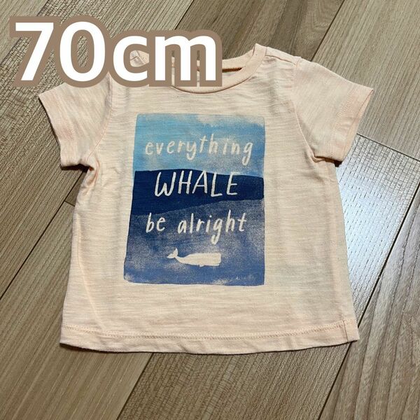 70cm Tシャツ 半袖Tシャツ 半袖 ロゴ