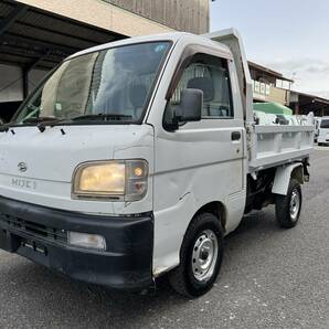 動画有！売り切り！H12年 ダイハツ ハイゼット ダンプ 4WD HIJET 土砂禁 PTO 5速MT エンジン好調！佐賀福岡の画像1