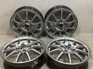 CROSS SPEED クロススピード 14x4.5J +43 4H 100 ハブ径67ｍｍ 4本 アルミホイール