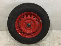 9分山 ヨコハマ SUPER VAN355 145R12 6PR ダイハツ純正スチール 12x4J 4H 100 ハブ径54ｍｍ 1本 ノーマルタイヤ_画像1