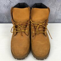 ◎M400 Timberland ティンバーランド ブーツ 12909W 6INCH PREMIUM WATERPROOF BOOTS 6インチ プレミアム イエロー24.5cm (ma)_画像1