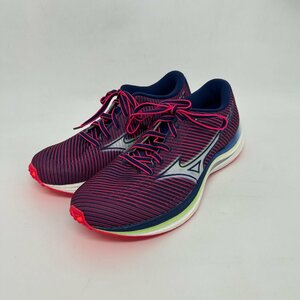 ◎L262 mizuno ミズノ ウェーブリベリオン 25.5cm ジョギング 陸上競技(ma)