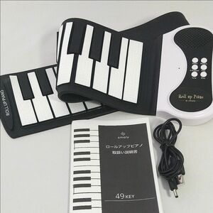 ロールアップピアノ 49key 美品 スマリー smaly 電子ピアノ