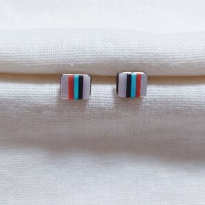 ■ ピアス ■ シルバーピアス インレイ 925