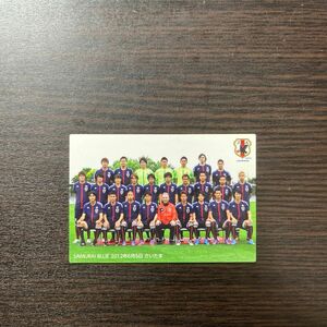 カルビー　サッカー日本代表　カード