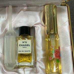 #1809 JEAN PATOU ジャン パトゥ JOY 7.5ml(未使用) エルメス(空瓶) CHANELシャネルN5(未使用) ニナリッチ（残量不明)香水 フレグランスの画像3