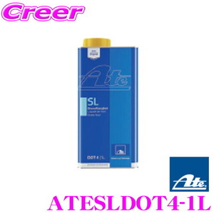 ATE ATESLDOT4-1L ブレーキオイル ブレーキフルードDOT 4 1L DOT 4規格相当 ドライ沸点260℃ ウェット沸点165℃