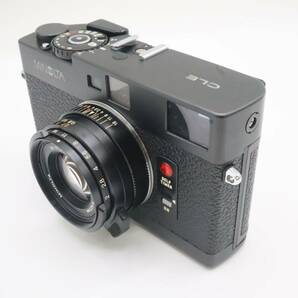 MINOLTA CLE M-ROKKOR 40mm F2 高級レンジファインダー フィルムカメラ ミノルタ 美品 動作確認済み の画像2