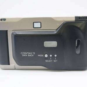 CONTAX T2D チタンシルバー Sonnar 38mm F2.8 T* コンタックス AF carl zeiss 標準バック付き の画像5