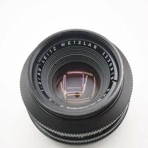 LEICA ライカ SUMMICRON-R 50mm F2 ズミクロン フィルムカメラ LEITZ WETZLAR レンズフード12564 レンズフィルター14160 レンズ専用ケースの画像3