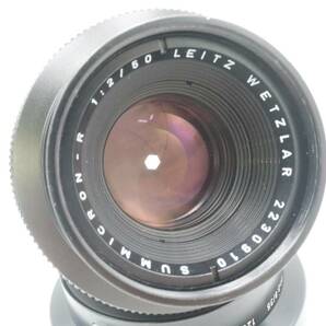 LEICA ライカ SUMMICRON-R 50mm F2 ズミクロン フィルムカメラ LEITZ WETZLAR レンズフード12564 レンズフィルター14160 レンズ専用ケースの画像2