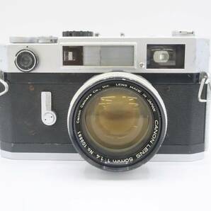 Canon 7s レンジファインダーカメラ CANONレンズ 50ｍｍ F1.4 Lマウントフィルムカメラの画像1