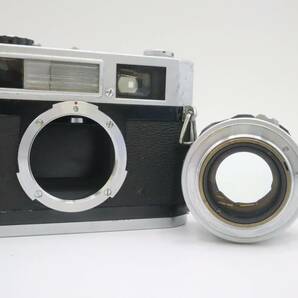 Canon 7s レンジファインダーカメラ CANONレンズ 50ｍｍ F1.4 Lマウントフィルムカメラの画像8