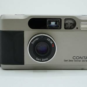 CONTAX T2D チタンシルバー Sonnar 38mm F2.8 T* コンタックス AF carl zeissの画像1