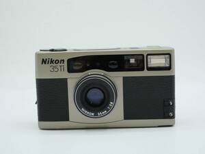 Nikon Nikon 35Ti 35mm 1:2.8 high class compact film camera operation verification ending condition excellent 