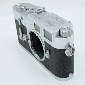 Leica ライカ M3 ダブルストローク 81万番台 ボディ Mマウント レンジファインダー フィルムカメラ 動作確認済みの画像2