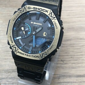 【超美品】 CASIO カシオ G-SHOCK Gショック GM-B2100LL-1AJR リーグ オブ レジェンド フルメタル モバイルリンク ソーラー （M7153)の画像2