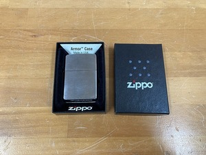 ZIPPO　ジッポー オイルライターシルバーカラー PA16701 喫煙具 喫煙グッズ 箱付き（M3472）