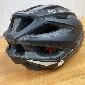 サイクリングヘルメット Kabuto カブト / REZZA JCFマーク M/Lサイズ バイザー付き（M3345）の画像3