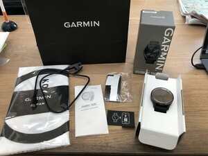 【美品】 GARMIN ガーミン vivomove Trend ヴィヴォムーブトレンド スマートウォッチ GPSウォッチ 動作良好品　(M6347)