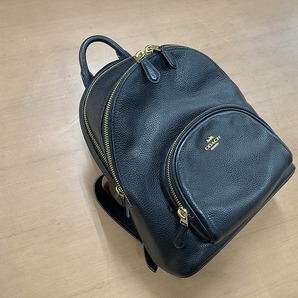 コーチ COACH リュックサック 997 - レザー 黒 美品 バッグ（M6872）の画像1