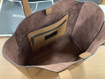 新品未使用　 MICHAEL KORS マイケルコース レザー ハンドバッグ トートバッグ レディース ブラウン系（M7155）_画像4