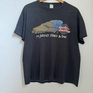 HARLEY DAVIDSONTシャツ×2 ビンテージ M ハーレーダビッドソン半袖Tシャツ 2枚セットの画像6