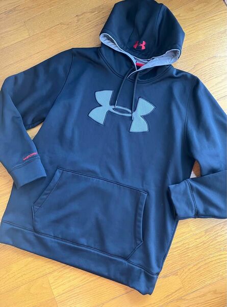 アンダーアーマー パーカー 黒 UNDER ARMOUR XXL