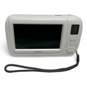 ウィンテック WINTECH 4.3インチ 手回し ワンセグテレビ(AM/FMラジオ搭載) TVR-L38R ホワイト