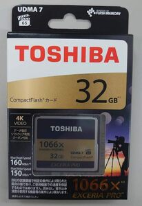 東芝 TOSHIBA コンパクトフラッシュ 32GB CF-AX032G