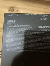 YAMAHA ヤマハ MU80 音源 モジュール シンセサイザー SOUND TONE GENERATOR トーンジェネレーター　　断捨離品_画像3