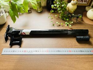 VISION ヴィジョン METRON 27.2×400mm オフセット０mm カーボン シートポスト : ロード MTB グラベル シクロ クロス バイク ミニベロ 小径