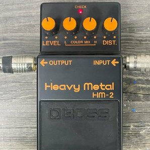 8964 BOSS ボス HM-2 Heavy Metal ヘビーメタル ディストーション エフェクター ジャンク品扱の画像2