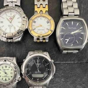 CT5503 SEIKO/COGU/DW/GIVENCHY/SWATCH/DANIEL MULLER/Polo/SPORTE/SWISS ＭＩＬＩＴＡＲＹ/など 15点 腕時計まとめの画像5