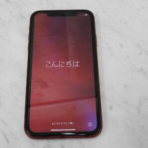 〇 Apple iPhone XR PRODUCT RED 64GB ソフトバンクキャリア MT062J/A A2106 〇中古〇の画像3