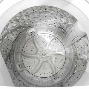〇 NITORI ニトリ NTR60 全自動洗濯機 ガラストップ ホワイト 6kg 2019年製 〇中古〇の画像5